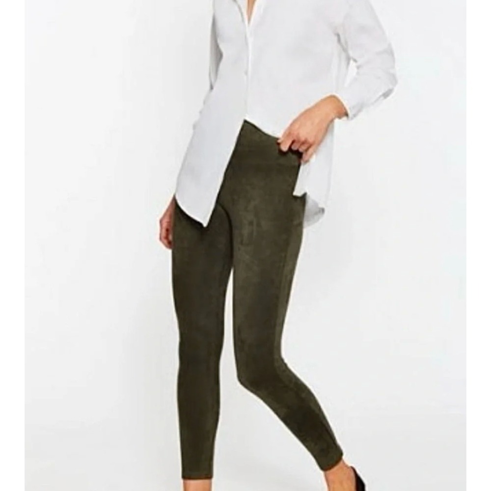 J. McLaughlin Lori Olive Green Pull-On Stretch Leggings NWT Medium